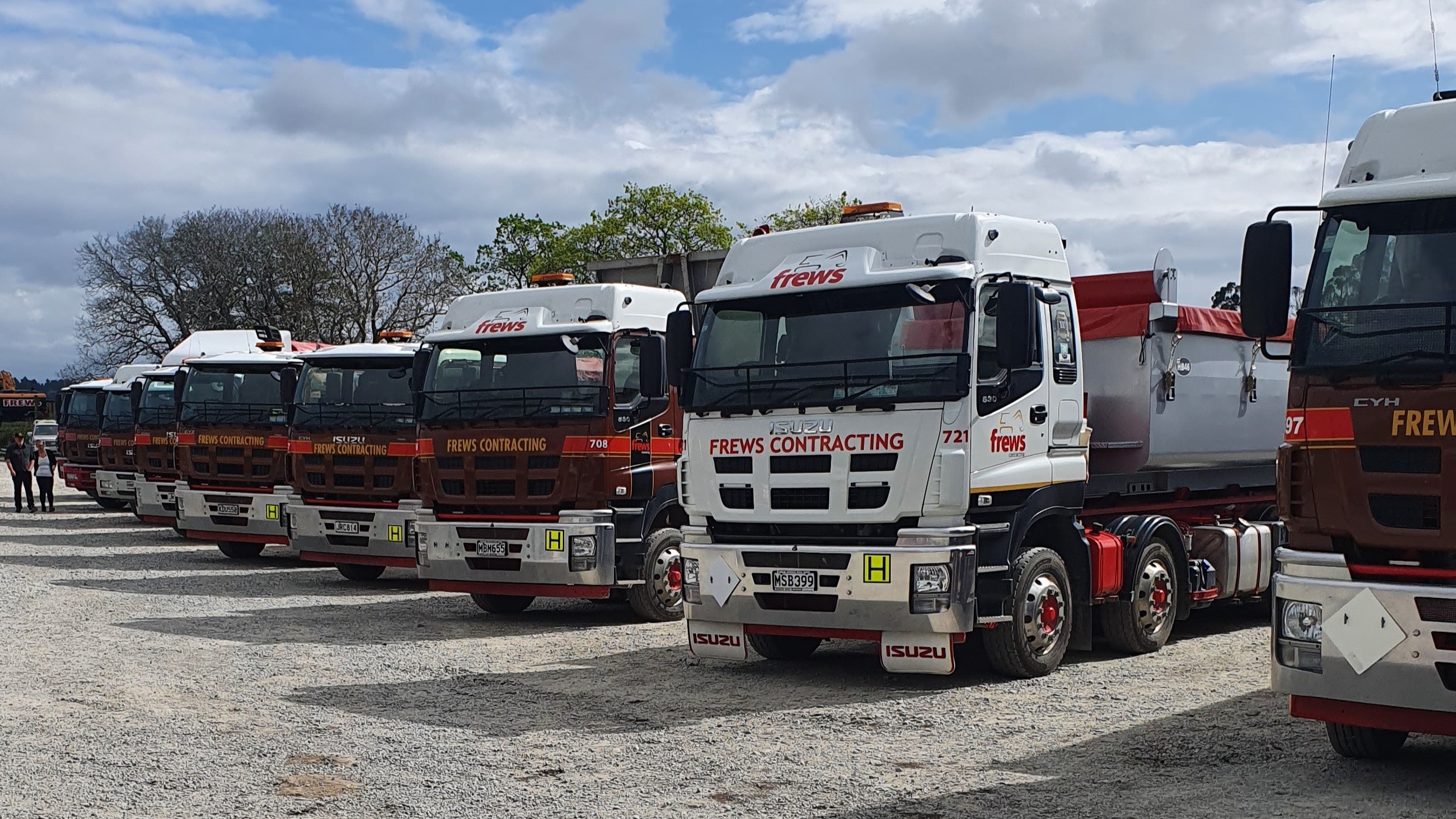 Frews cartage fleet